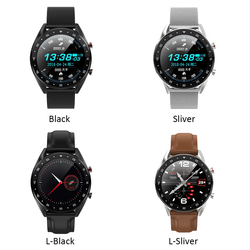 Microwear L7 Smartwatch IP68 Водонепроницаемый Фитнес-браслет часы-трекер ECG монитор сердечного ритма напоминание о звонке умные часы для мужчин