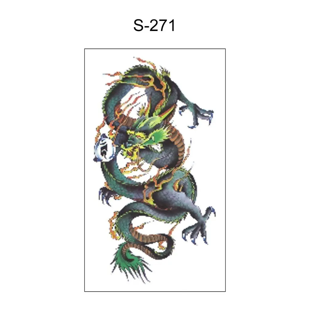 

New Waterproof Simulation Temporary Tattoo Stickers Fashion Fake Tattoos Body Art Sticker for Adult Men Women Kids