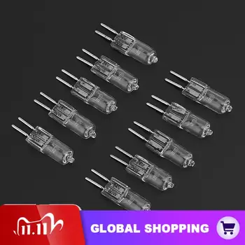 

10pcs G5.3 24V 50W Halogen Light Bulbs Long Life Capsule Lamps Warm White Clear Bulbs
