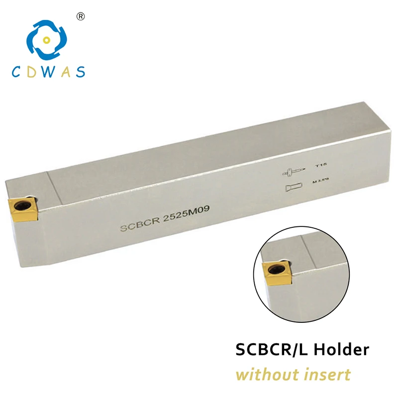 SCBCR SCBCL держатель токарного инструмента SCBCR1616H09 scbcr20k09 SCBCR2525M09 токарный станок с ЧПУ Резак токарный инструмент для CCMT09T3 caibid вставка
