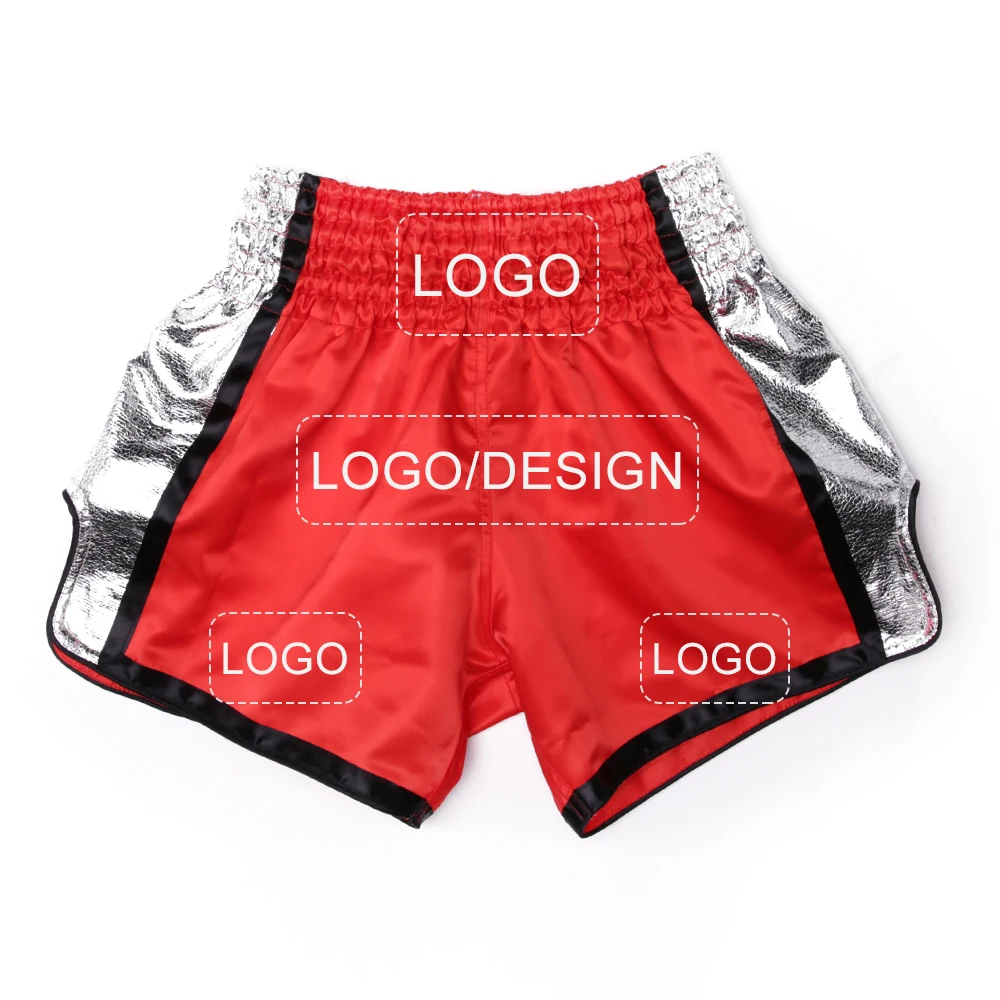 Short de boxe anti-fontal pour homme, haute élasticité, respirant,  muay-thaï, design déclinaison - AliExpress