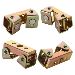 Pinces de soudage magnétiques de Type V, 4 pièces, support de suspension, Kit de coussinets réglables 