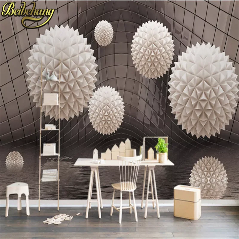 Beibehang фотообои wallpaper-3d роскошный абстрактный металлический тоннель большая настенная бумага рулон ТВ фон гостиная