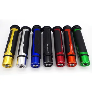 

Universal Motorcycle Grips 22mm Rubber Motocross Accessories For honda cbr 954 rr varadero xl1000 crm 250 msx 125 vfr 1200