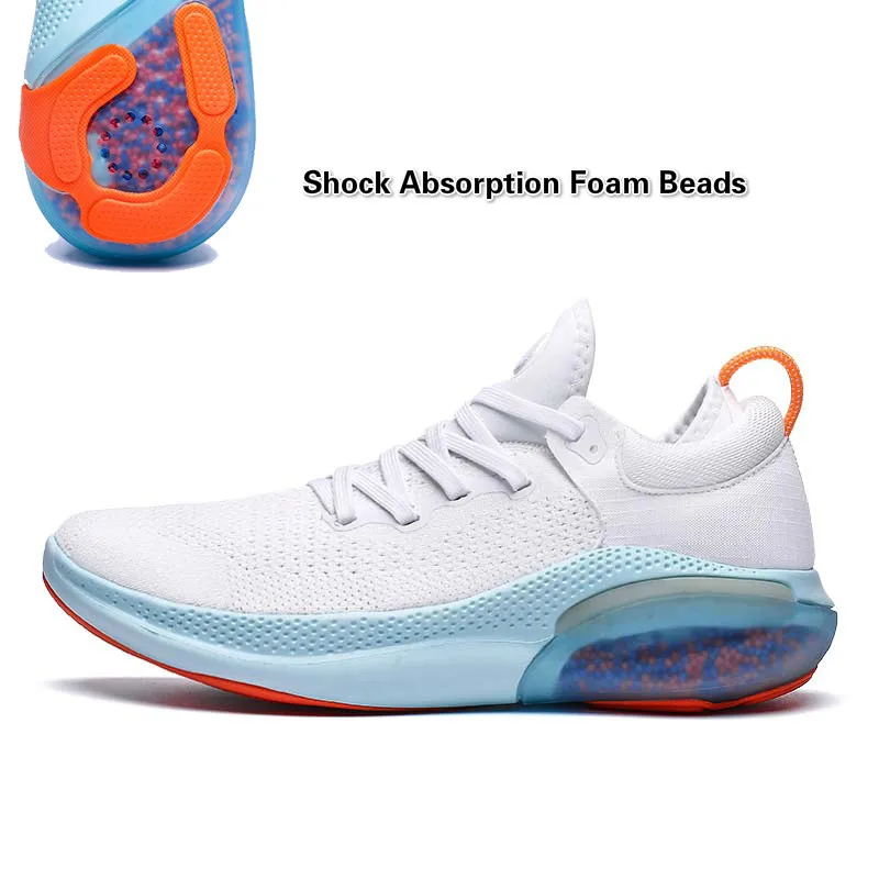 

Men's Women's Arch Support Running Sport Shoes Athletic Performance Gym Breathable Knit Uppers Shock Absorption Foam Beads