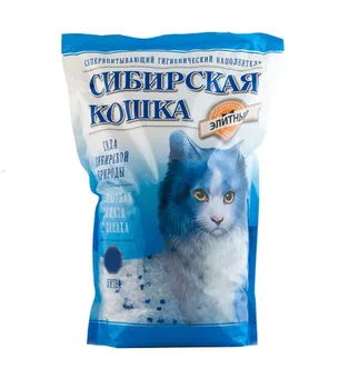 

Siberian Siberian ELITE silica gel filler for the toilet of cats