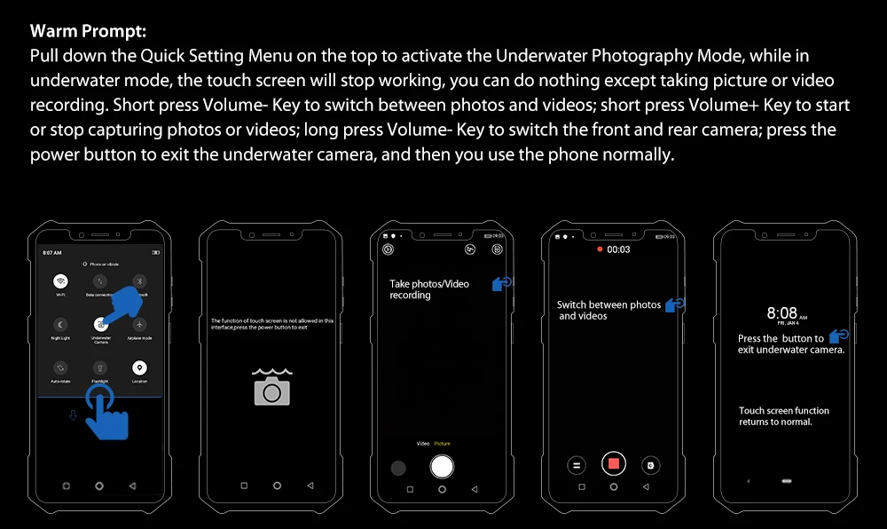 Ulefone Armor 6S IP68 Водонепроницаемый 4G мобильный телефон 6," 6 ГБ 128 ГБ Helio P70 Android 9,0 16MP 5000 мА-ч, беспроводное зарядное устройство смартфон