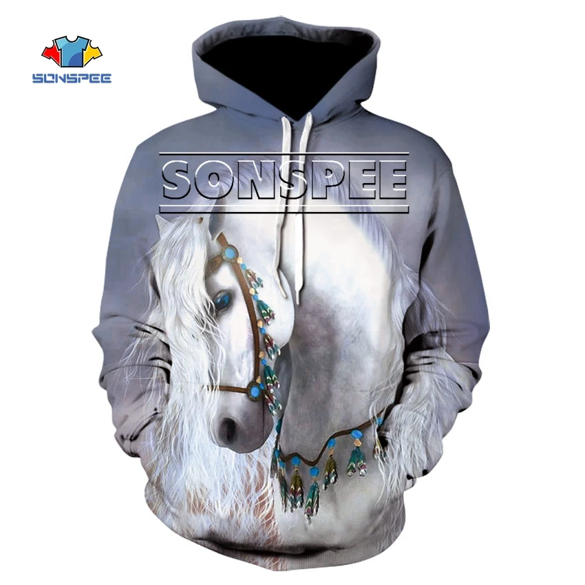 SONSPEE, 3D принт, мужские толстовки, кофты, корова, курица, лошадь, Мужская одежда, панк стиль, хип-хоп, мужская, женская спортивная куртка, пуловер, пальто