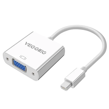 

VEGGIEG Mini DP to VGA Notebook Cable For Apple interface Interface Mini DP to VGA Converter