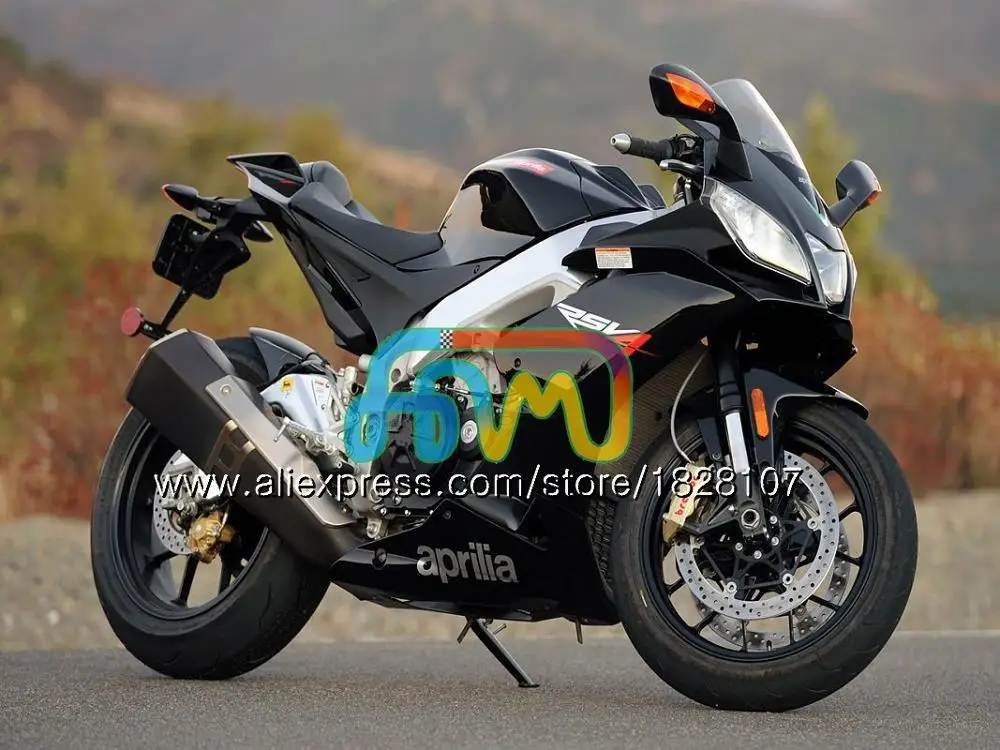 Инъекции для Aprilia RSV1000RR RSV1000 09, 10, 11, 12, 13, 15 80BS. 39 РСВ фиолетовый blk 1000 R 1000R 2009 2010 2012 2013 обтекатель - Цвет: No. 3 Gloss