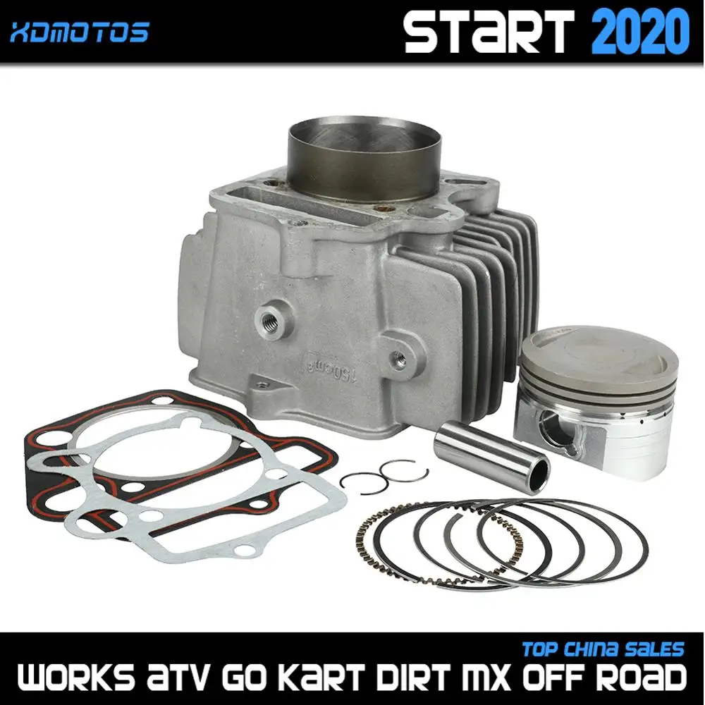 56mm Piston & Rings Cylinder Barrel Rebuild Kit Fit For Lifan 150 150cc Horizontal Engines Dirt Bike Pit Bike Parts 1P56FMJ