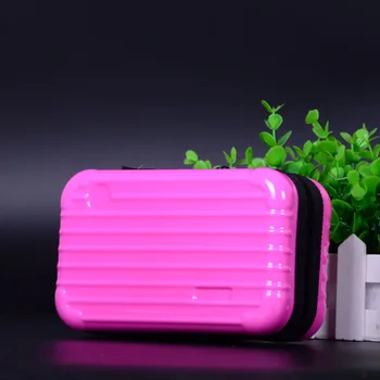 

Newly Luggage Design Travel Cosmetic Bags Makeup Organizer Case Brushes Lipstick Toiletry Storage Box CLA88