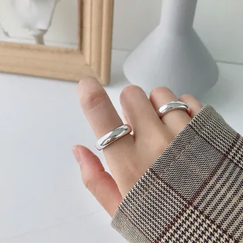 

990 Sterling Silver rings For Wome Joyas Por Mayor Pulseras Plata De Ley 990 Mujer Brazoletki Srebe Damskie jewelly