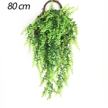 1pc Home decor Simulation fern leaf Artificial flower Grass Green Plant Persian leaves for DIY Wedding Christmas Decoration
