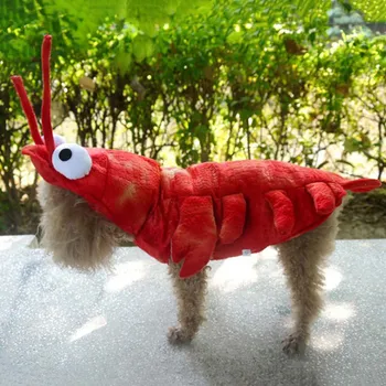 

Pet Clothes Halloween Lobster Cat And Dog Costume Fashionable Pet Dog Clothes Lobster Style Clothes Jacket