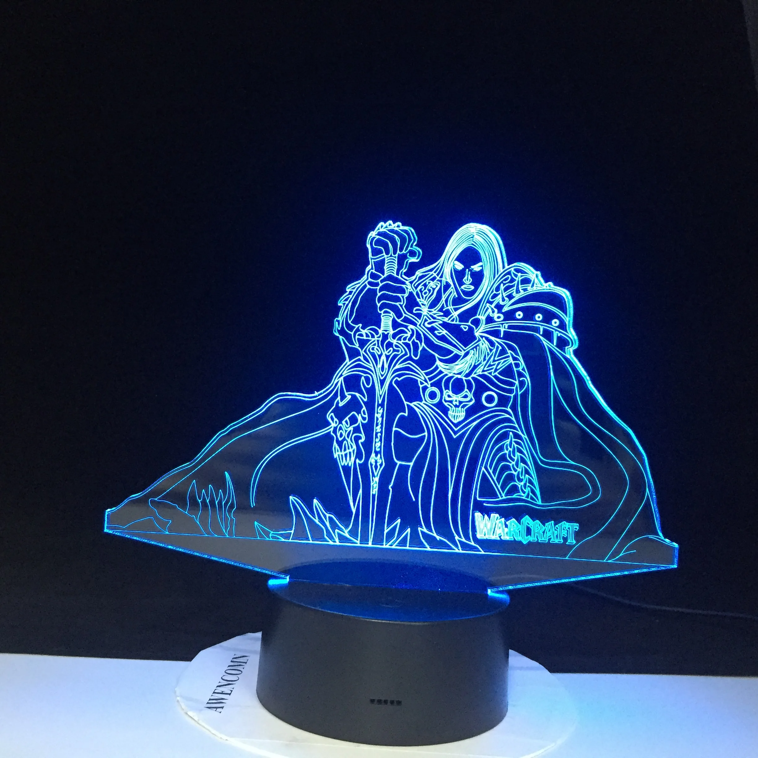 Игра World of Warcraft фигура короля лича артаса менетила гулдана декор для детской