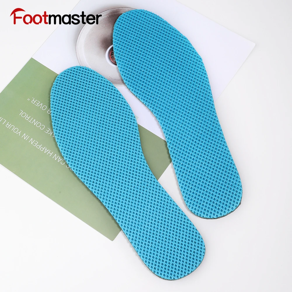 FootMaster синие впитывающие пот стельки из полыни сетчатые светильник