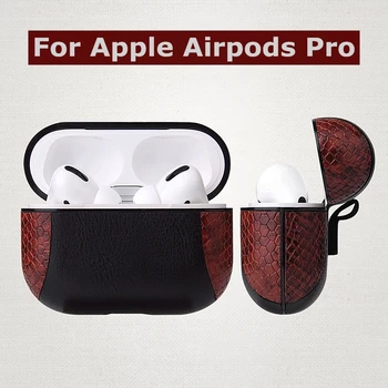 

Luxury Leather Case For Apple Air pods Pro Shockproof Case for Airpods 2 1 Wireless Headset For air pods pro 2 matching cases