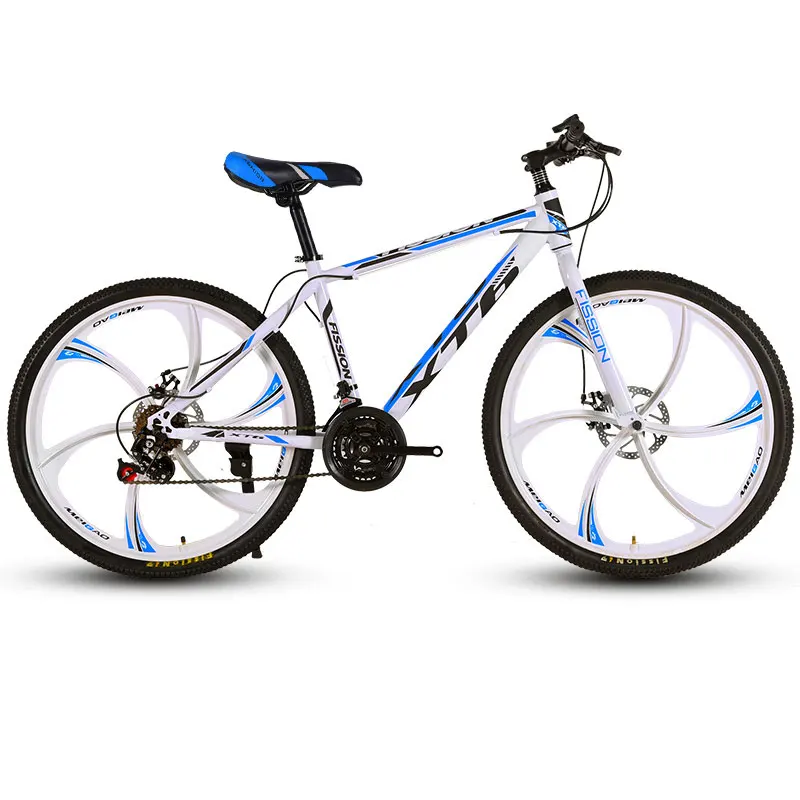 Mountain Bike Variable Speed Cross Country Shock Double Disc Brakes Men and Women Bicycle Student Adult