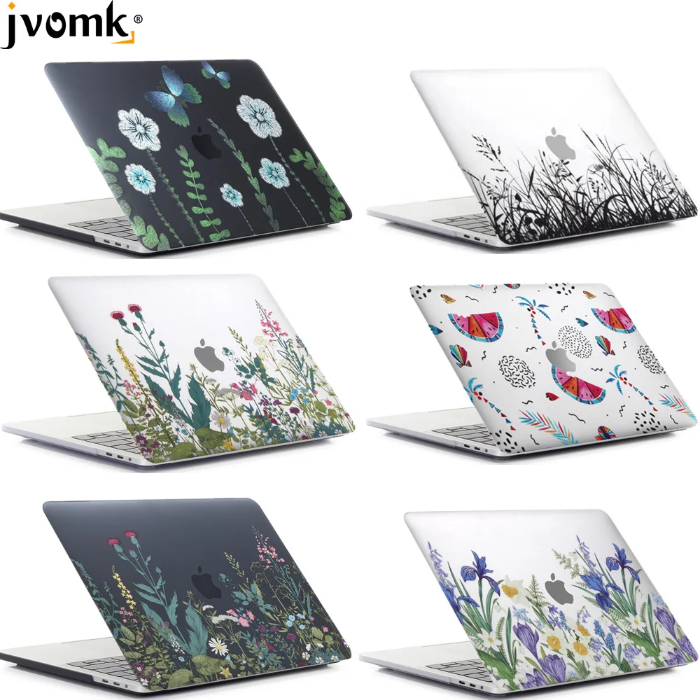 Чехол для ноутбука с 3D принтом для MacBook Air Pro retina 11 12 13 15 дюймов с сенсорной панелью, чехол+ прозрачная крышка для клавиатуры