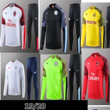19 20 N98 одежда для обучения взрослых пальто Джерси рубашка Дортмунд juve AC psg Манчестерский город Valencia куртка комплект футбол Джерси