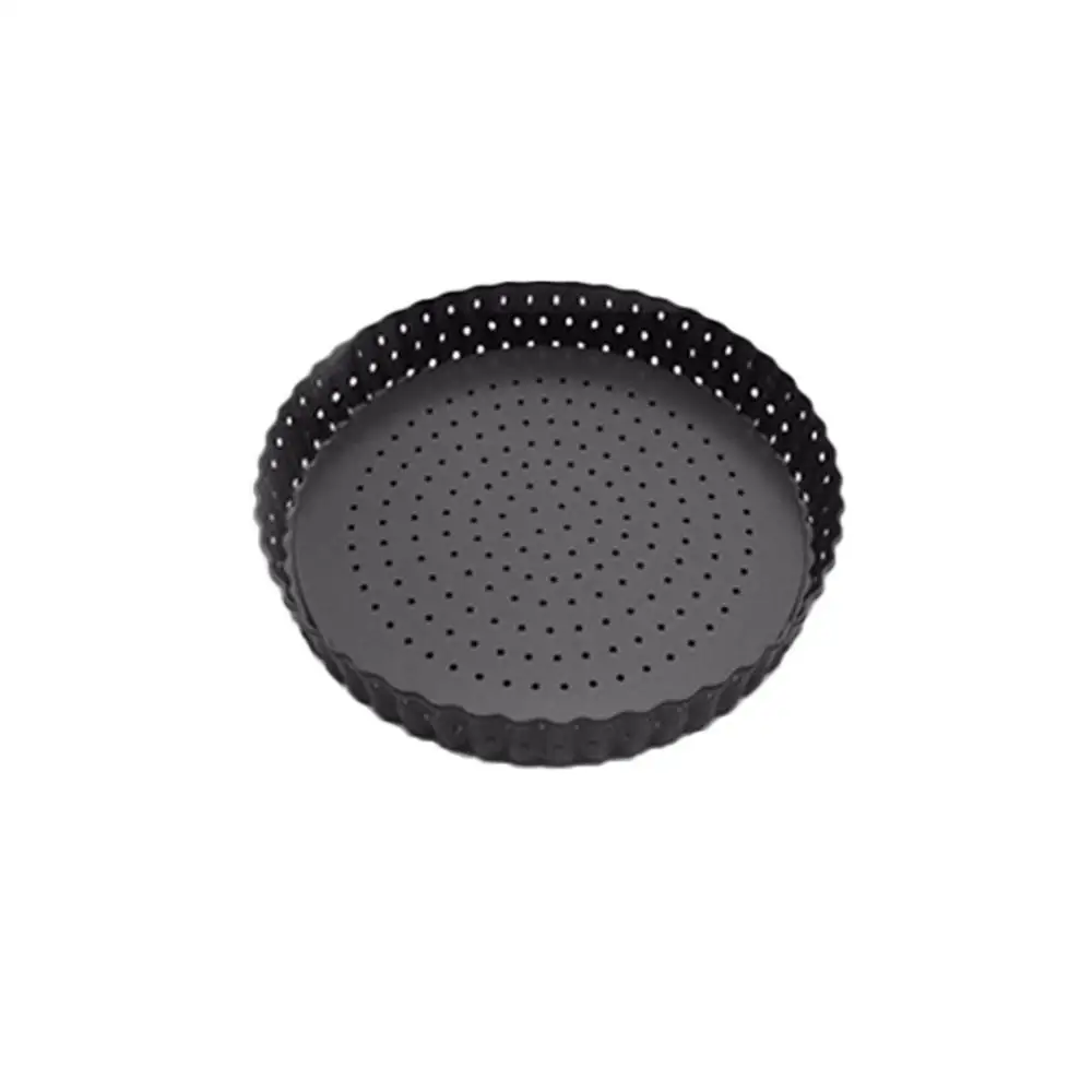 Black M Противень для пиццы с отверстиями стальной перфорированной пиццы Crisper Pan patisserie outils аксессуары противень для пиццы режущее приспособление для пиццы# FS17 - Цвет: Black M