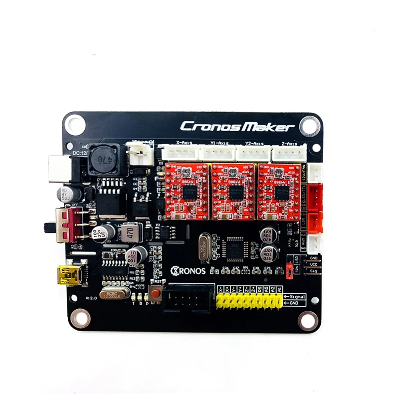 3-осевая материнская плата v2.0 DIY GRBL для настольного фрезерного станка с ЧПУ