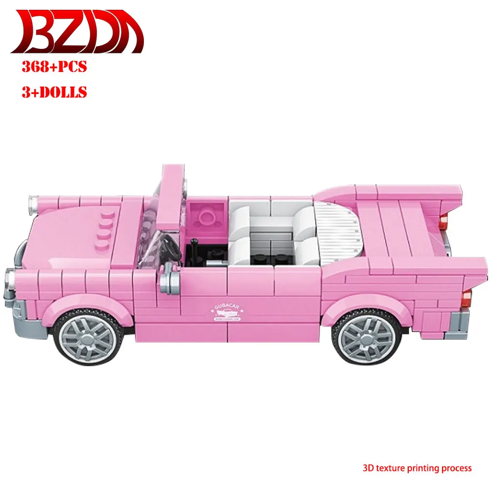 BZDA Creative Car Building Blocks Speed Champion Supercar Racing Assembly Christmas Children Educational Toys | Игрушки и хобби