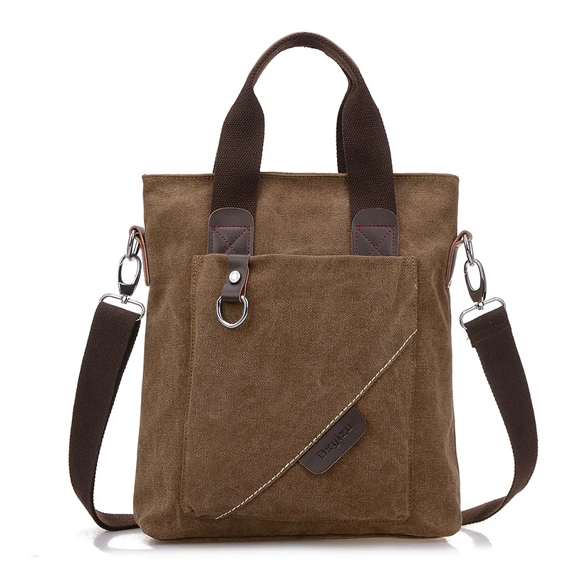 

Cross Border for 2019 New Style Canvas MEN'S Single-shoulder Bag Korean-style MEN'S Business Bag Casual Shoulder Bag Men's Bag