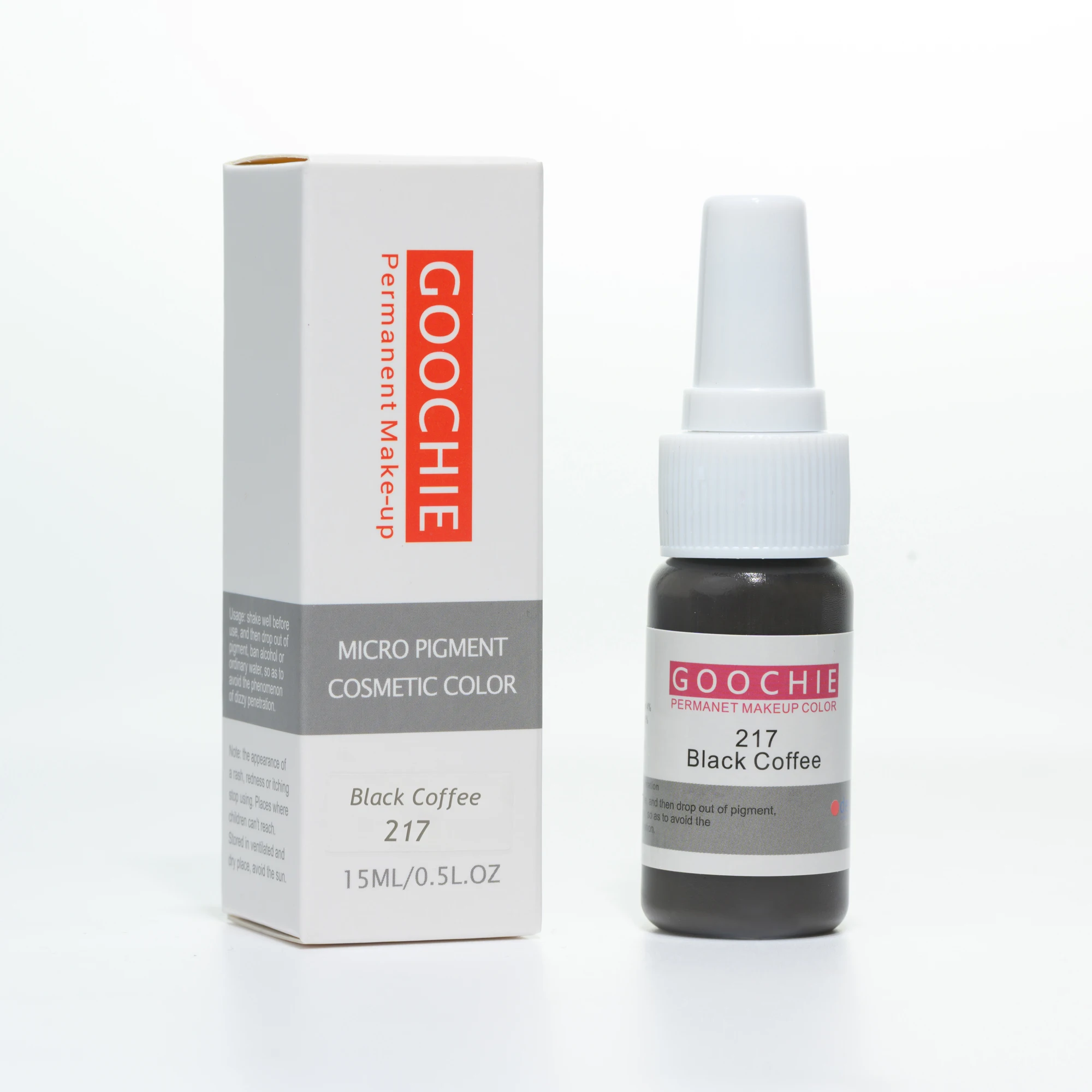 Goochie Scalp Micro Pigmentation Superior Permanent Makeup PMU Pigment For Eyebrows/Brows/Eyeliner/Lip
