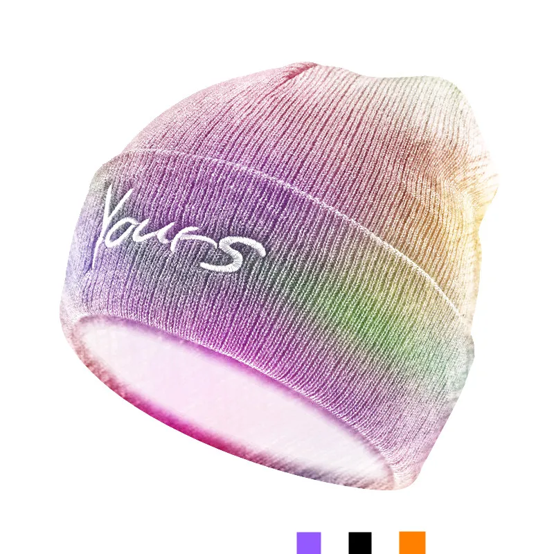 INS Hat YOURS 3D Embroidery Knitted Winter Fashion Beanies 2020 Gorros Mujer Invierno Singer Hot Song Skullies Novelty Bini | Аксессуары