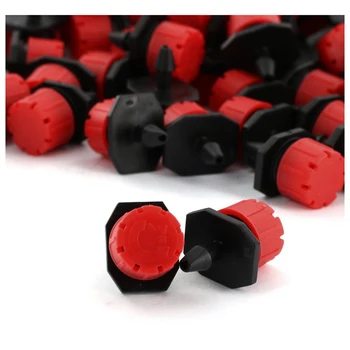 

New 100 units Mini Irrigation Dropper Adjustable Spray Nozzle Dropper