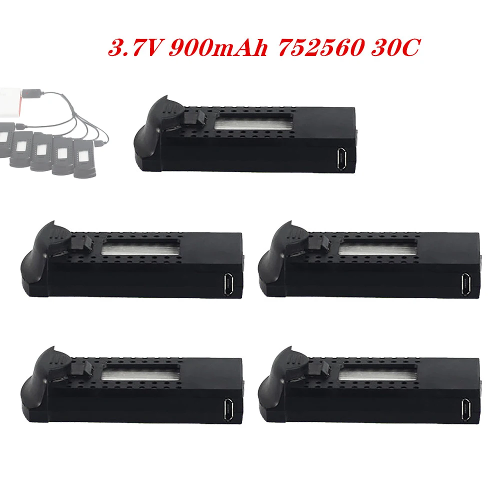 Аккумулятор Lipo 3 7 в 900 мАч для Visuo TIANQU XS809 XS809HC XS809HW XS809W запасные части складного