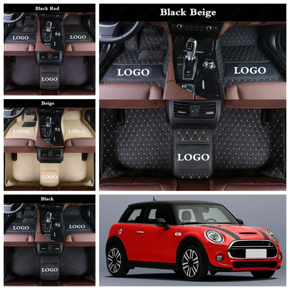 Водонепроницаемые автомобильные коврики на заказ для MINI R50 R52 ONE Cooper Plus R53 R56 R57 R58 F55