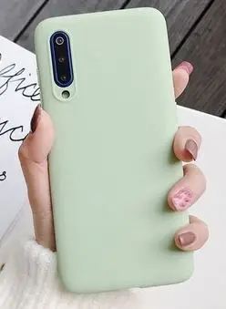 

CUIMENG candy color silicone phone case for samsung galaxy a50 a70 a30 a40 a20 a10 VE051