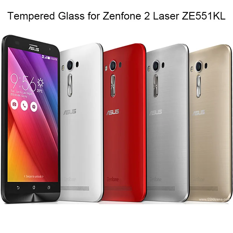 Защитная пленка для экрана для Asus Zenfone 2 Laser 3 Deluxe 3S Max ZE500KL ZE550KL ZE601KL ZC521TL glass on 3 Max ZC520TL ZC553KL ZC551KL - Цвет: For Zenfone ZE551KL