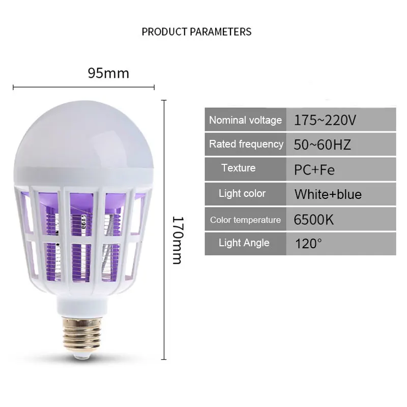 AC220V E27 LED Bulbs With Mosquito Killer Lamp Insect Trap electric Odorless Fly Bug Insect Zapper 15W Home lighting thermacell AC220V E27 LED Bulbs With Mosquito Killer Lamp Insect Trap electric Odorless Fly Bug Insect Zapper 15W Home lighting thermacell