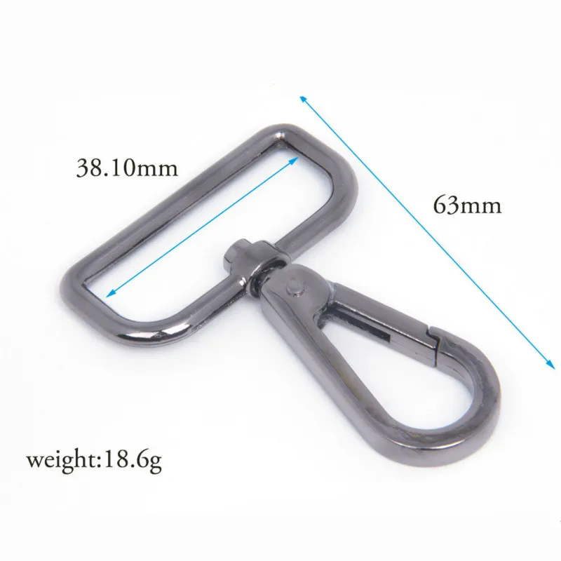Металлическая Поворотная застежка карабин 10 шт.|Детали и аксессуары для сумок| |