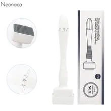 

Professional Derma Stamp Roller DSR 140pins Needles Adjustable Cosmetic Titanium Micro Needles Beauty Facial Body Derma Roller