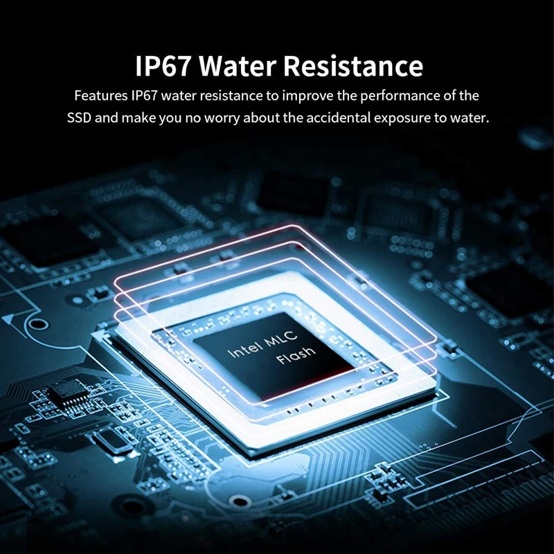 Asint 120GB шифрование отпечатков пальцев SSD IP67 водостойкий твердотельный накопитель для частной зоны жесткий диск USB3.1 type-C