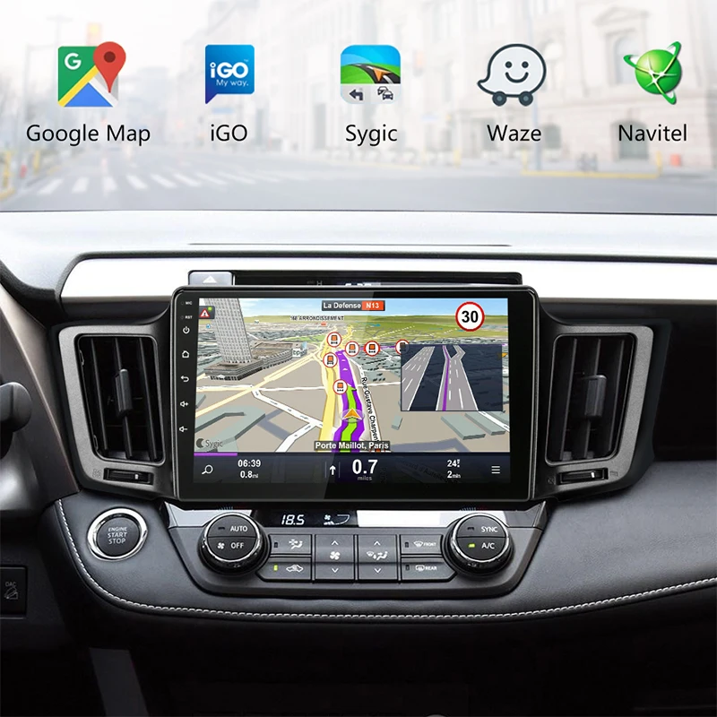 2G+ 32G Android 8,1 4G Автомобильная магнитола для Toyota RAV4 4 XA40 5 XA50 2012- мультимедийный видео плеер навигация gps 2din 2 Din Dvd