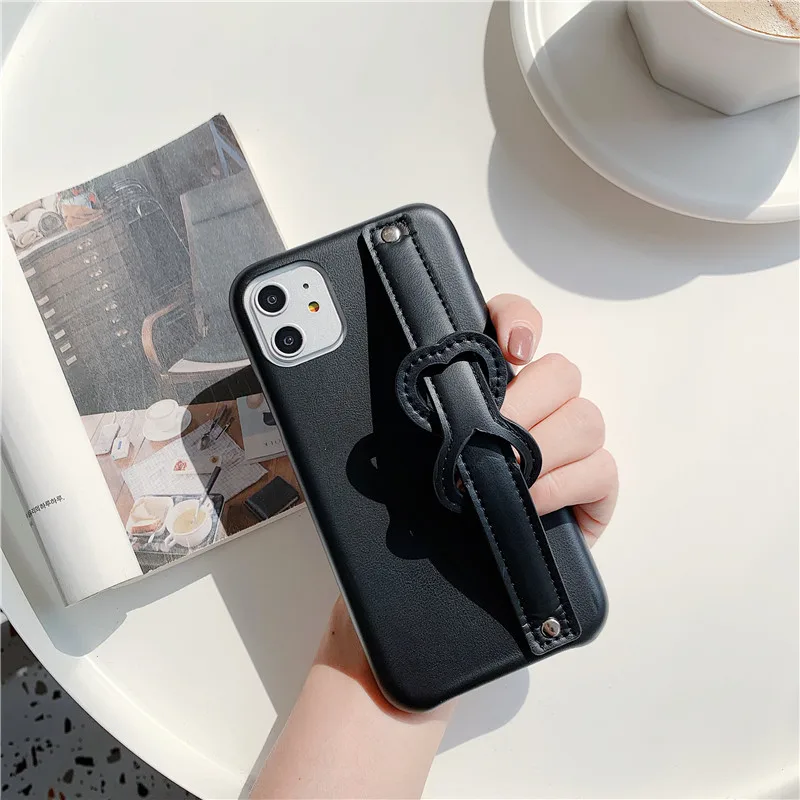 Для iPhone 11 Pro Max милый чехол на запястье, роскошный кожаный чехол для телефона для iPhone X XS Max XR 7 8plus