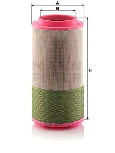 Фильтр воздушный MANN-FILTER C24820