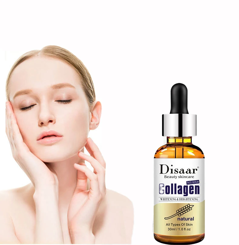 Esencia de colágeno Facial suero para el cuidado del rostro, solución de colágeno péptido, blanqueamiento nutritivo, reafirmante, hidratante, cuidado de la piel