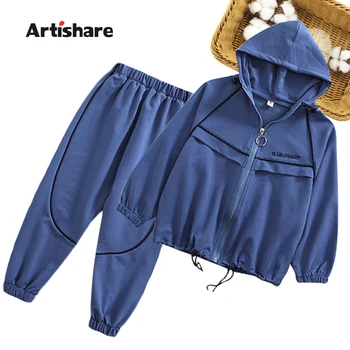 

Boys Clothes Set Jacket + Pants Boys Outfits Patchwork Boys Cargo Clothing Sets Casual Style Children's Suits