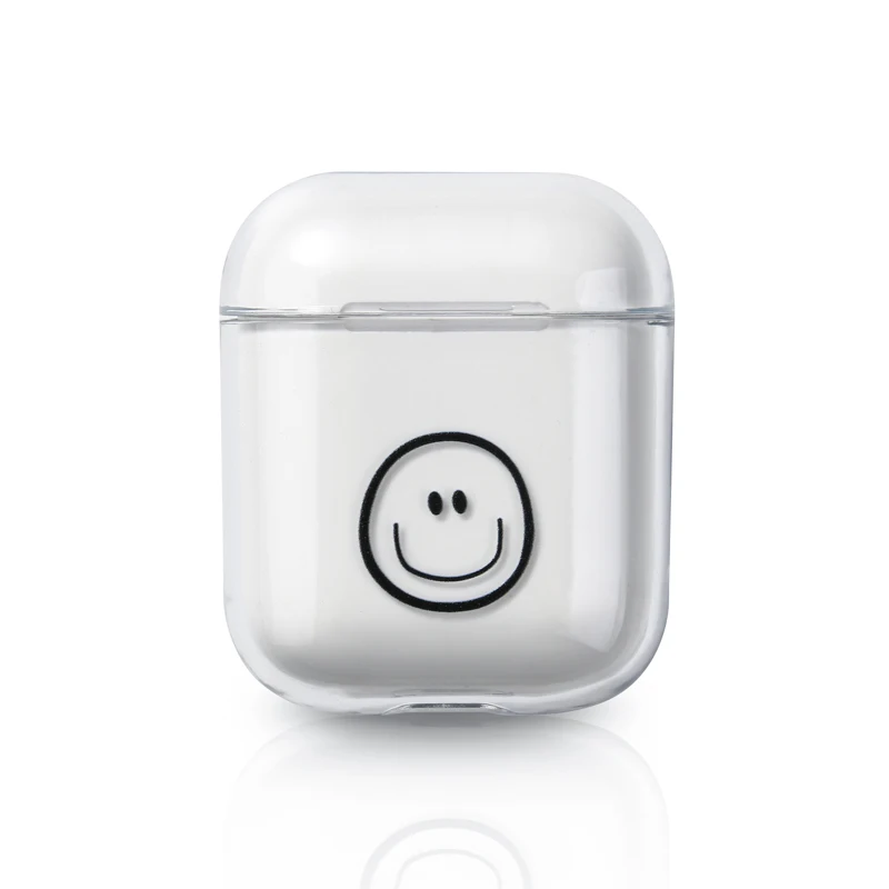 016 Модный прозрачный ТПУ чехол для Airpods 2 1 чехол силиконовые аксессуары для наушников Air Pods Apple защитный бампер чехол для наушников - Цвет: 016