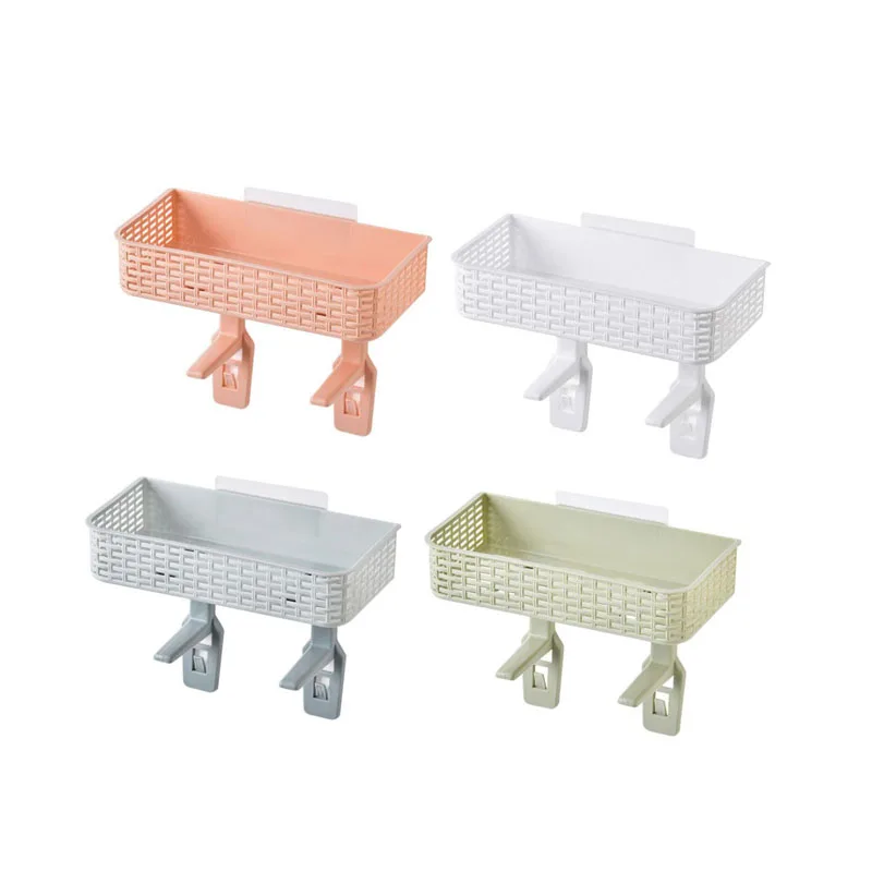 

Portable Bathroom Shelf Wall Suction Napkin Holder Reusable Plastic Seamless Sucker Toilet Shelf Bathroom Hand Soap Holder