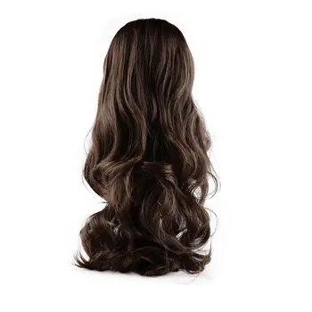 

Easy to Wash & Care Adjustable Size Beauty Fashion Womens Lady Long Curly Wavy Hair Full Wigs for Cosplay Party or Daily Life