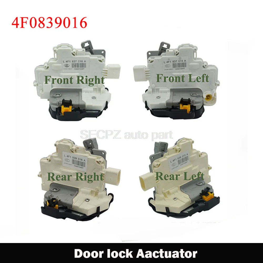 Комплект дверных замков привода для Audi A3/S3 A4 A6/S6 A8/S8 RS3 RS6 SEAT EXEO 4F0839016 4F0839015 4F1837016
