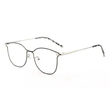 Новые противосиние очки унисекс неправильная тонкая боковая рамка без градуса плоское зеркало Повседневная дикая индивидуальность модные компьютерные очки